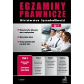 Prawo - Egzaminy Prawnicze Ministerstwa Sprawiedliwości 2017 Tom 1 Akta cywilne i karne - Stefan Jaworski, Joanna Ablewicz, Tomasz Sadurski - miniaturka - grafika 1