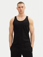 Koszulki męskie - Jack&Jones Tank top Jake 12270577 Czarny Regular Fit - miniaturka - grafika 1