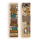 Zakładki do książek - Zakładka kartonowa - Psie bestsellery - miniaturka - grafika 1