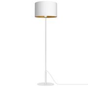 Lampy stojące - Luminex Arden 3453 Lampa stojąca Lampa 1x60W E27 biały/złoty - miniaturka - grafika 1