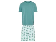 Piżamy męskie - LIVERGY® Piżama męska z bawełną (Niebieski, S (44/46)) - miniaturka - grafika 1