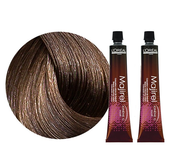 LOREAL MAJIREL TRWAŁA FARBA KOLOR 6 2X50ML