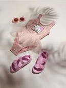 Stroje kąpielowe dla dziewczynek - Reserved - Kostium kąpielowy Hello Kitty - pastelowy róż - miniaturka - grafika 1