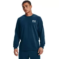 Bluzy sportowe męskie - Bluza męska Under Armour RIVAL TERRY LC CREW - miniaturka - grafika 1
