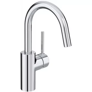 Kludi Bozz bateria umywalkowa stojąca chrom 380280576 - Baterie umywalkowe - miniaturka - grafika 1