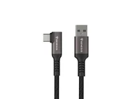 Kable USB - Genesis USB-C - USB-A 3.2 3.0m czarny PD 15W VR - miniaturka - grafika 1