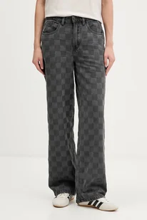 Vans jeansy damskie high waist VN000Q60EMV1 - Spodnie damskie - miniaturka - grafika 1