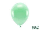 Balony i akcesoria - PartyDeco "Balony Eco 26cm metalizowane, mięta (1 op. / 10 szt.)" ECO26M-103-10 [14642765] - miniaturka - grafika 1