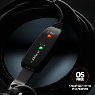 AXAGON ADR-305 USB 3.0 A-M -> A-F aktywny kabel przedłużacz/wzmacniacz 5m - Kable komputerowe i do monitorów - miniaturka - grafika 5