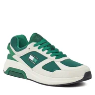Półbuty męskie - Sneakersy Tommy Jeans Tjm Runner Combined EM0EM01319 Ivory YBI - miniaturka - grafika 1