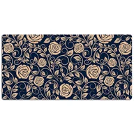 Podkładki na biurko - Podkład na biurko Kwiaty w stylu vintage 120x60 cm - miniaturka - grafika 1