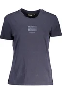Koszulki i topy damskie - DAMSKI T-SHIRT Z KRÓTKIM RĘKAWEM NAPAPIJRI NIEBIESKI - miniaturka - grafika 1