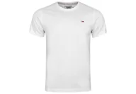Koszulki męskie - Tommy Hilfiger Męska Koszulka T-Shirt Tjm Original Jersey Tee White Dm0Dm04411 100 M - miniaturka - grafika 1