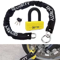 Akcesoria motocyklowe - URBAN UR75 + 10.120L High Security Motocyklowa kłódka antykradzieżowa Zatwierdzona Classe SRA Mini U Disc Lock + Łańcuch niezatwierdzony ø10 120 cm Loop - miniaturka - grafika 1