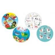 Piłki dla dzieci - Piłka gumowa bajkowa MIX Schemat - miniaturka - grafika 1