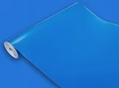 Meble modułowe i akcesoria - Niebieska Samoprzylepna Okleina Meblowa Matowa Na Komodę Szafkę Regał 45x490 - miniaturka - grafika 1