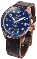 Zegarki męskie - Zegarek Vostok Europe YN55-325B746 Space Race Blue Automatic - miniaturka - grafika 1