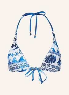 Seafolly Góra Od Bikini Trójkątnego Corfu Dwustronna blau - Stroje kąpielowe - miniaturka - grafika 1