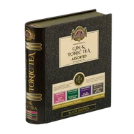Herbata - Zestaw herbat GIN & TONIC TEA BLACK EDITION saszetki w puszce - 32 szt. - miniaturka - grafika 1