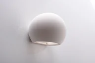 Lampy ścienne - Sollux Lighting Kinkiet ceramiczny GLOBE CAFÉ AU LAIT - miniaturka - grafika 1