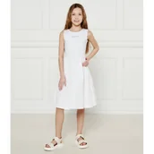 Sukienki i spódniczki dla dziewczynek - Calvin Klein Jeans Sukienka - miniaturka - grafika 1