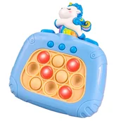 Zabawki zręcznościowe - Pop it gra zręcznościowa zabawka dla dzieci elektroniczna antystresowa - miniaturka - grafika 1