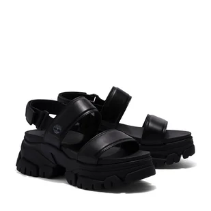 Damskie Sandały TIMBERLAND ADLEY WAY SANDAL 2 BAND TB0A5URZ0151 – Czarny - Sandały damskie - miniaturka - grafika 1