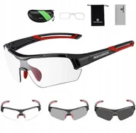 Okulary sportowe - Rowerowe Okulary Przeciwsłoneczne Fotochrom Ramka - miniaturka - grafika 1