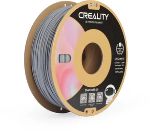 Creality CR-PLA Matte filament for 3D printers, 1.75 mm, matte gray - Filamenty i akcesoria do drukarek 3D - miniaturka - grafika 1