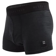 Bielizna sportowa męska - Spodenki męskie Sensor Merino Cordura Rozmiar: M / Kolor: czarny - miniaturka - grafika 1