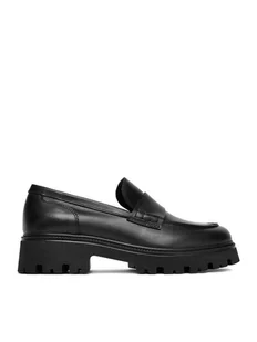 Badura Loafersy C-AYA-25050PBA Czarny - Półbuty damskie - miniaturka - grafika 1