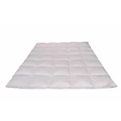 Kołdry - Kołdra puchowa ciepła zimowa PIÓREX materacowa 100% puch Rozmiar - 200x220, Kolor poduszek i kołder - biały - miniaturka - grafika 1