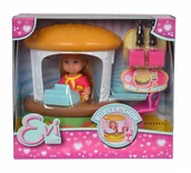 Lalki dla dziewczynek - Simba Toys Evi w burgerowni 105733050 - miniaturka - grafika 1