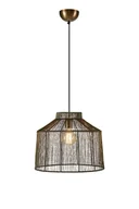 Lampy sufitowe - Lampa wisząca w kolorze antycznego złota 108667 z serii CAPANNA - miniaturka - grafika 1