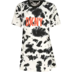 DKNY Kids Sukienka - Sukienki i spódniczki dla dziewczynek - miniaturka - grafika 1