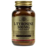 Suplementy naturalne - Solgar L-Tyrozyna 500 mg (50 kaps.) - miniaturka - grafika 1