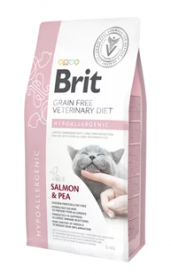 Brit Grain Free Veterinary Diets Cat Hypoallergenic 0,4 kg - Sucha karma dla kotów - miniaturka - grafika 1