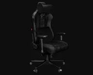Fotele gamingowe - Fotel Gamingowy YUMISU 2049 BLACK - 4D - miniaturka - grafika 1
