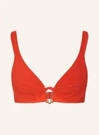 Moda i Uroda OUTLET - Chantelle Góra Od Bikini Z Fiszbinami Glow orange - miniaturka - grafika 1
