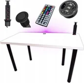 Biurka gamingowe - BIURKO GAMINGOWE BIAE HUB USB GNIAZDO - miniaturka - grafika 1