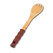 Pozostałe akcesoria kuchenne - Orion Łyżka drewniana - z silikonowym uchwytem (A) - miniaturka - grafika 1