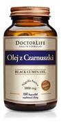 Suplementy naturalne - Doctor Life Doctor Life Black Cumin Oil olej z czarnuszki 1000mg suplement diety 120 kapsułek - miniaturka - grafika 1