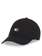 Czapki i chusty sportowe męskie - Tommy Jeans Czapka z daszkiem Tjw Heritage Plaque Cap AW0AW16986 Czarny - miniaturka - grafika 1