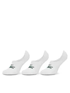 Skarpetki damskie - Lacoste Zestaw 3 par niskich skarpet unisex RA7872 Biały - miniaturka - grafika 1