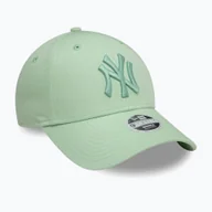 Czapki damskie - Czapka z daszkiem New Era League Essential 9Forty New York Yankees green pstl WYSYŁKA W 24H 30 DNI NA ZWROT - miniaturka - grafika 1