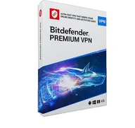 Programy antywirusowe - Bitdefender Premium VPN ESD 10 stan/12m - miniaturka - grafika 1