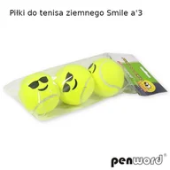 Piłki dla dzieci - Piłki Do Tenisa Ziemnego Smile 3Szt Penword - miniaturka - grafika 1
