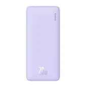 Powerbanki - Powerbank Baseus Airpow 10000mAh 20W (fioletowy) - miniaturka - grafika 1