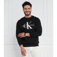 Bluzy męskie - CALVIN KLEIN JEANS Bluza CORE MONOLOGO | Regular Fit - miniaturka - grafika 1