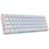 Klawiatury - Redragon Draconic Biały (K530W-RGB) - miniaturka - grafika 1